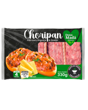 Choripan Dona Madá com Linguiça e Queijo 330g